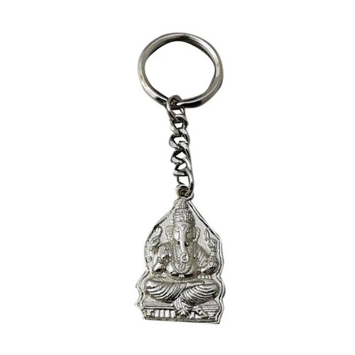 Ganesh Zinc Keychain
