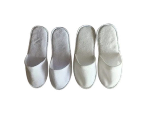 Hotel White Terry Towel Slipper