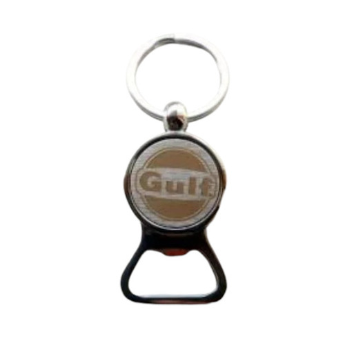 Klm Opener Iron Keychain - Color: Silver