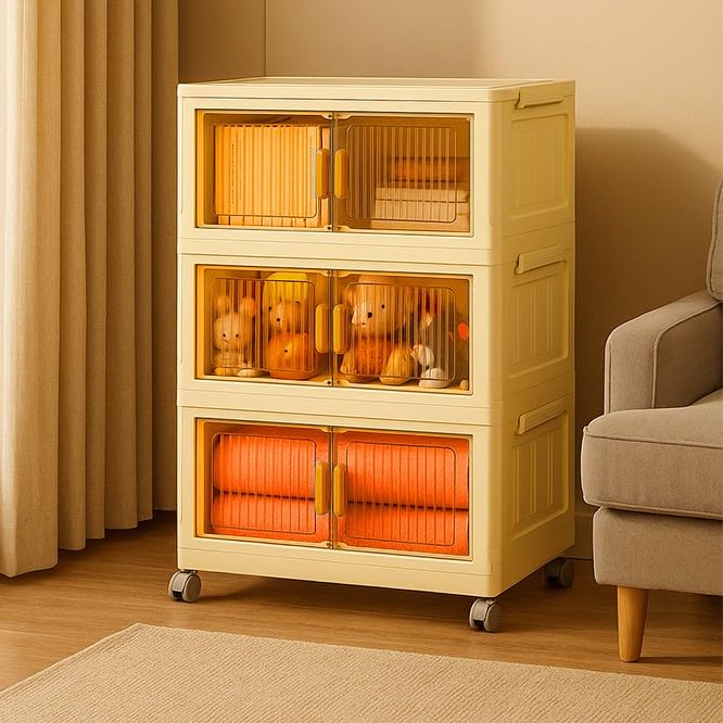 Plastic Drawer Cupboard Wardrobe Organizer