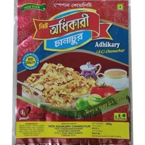Printed Chanachur Packaging Pouch