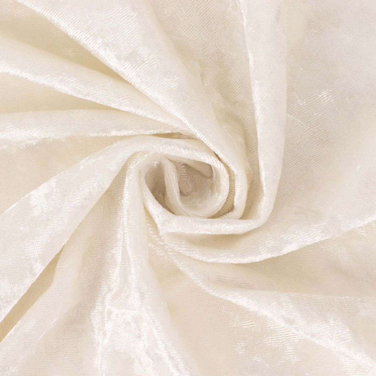 Rich Plush Cream 99999 GSM Velvet Fabric
