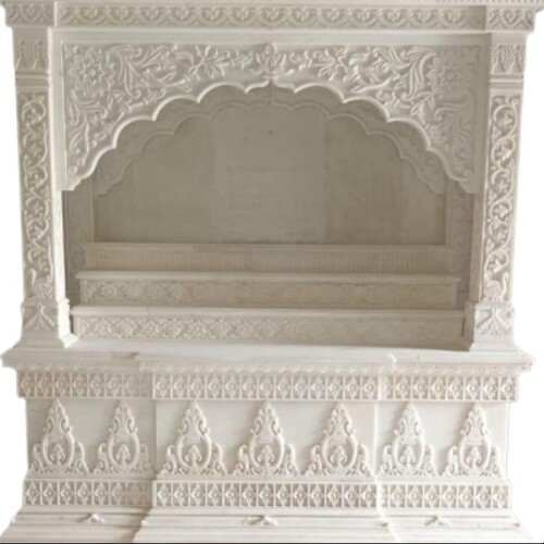 White Marble Jain Vedi - Feature: Scratch Resistant