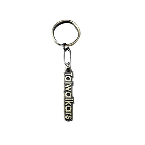 Word Zinc Keychain