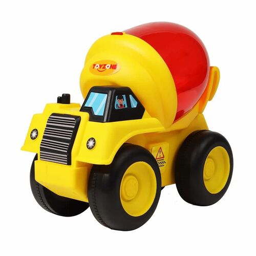 Concrete Mixer King Truck Friction Toy