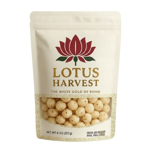 Dried Makhana - Color: White