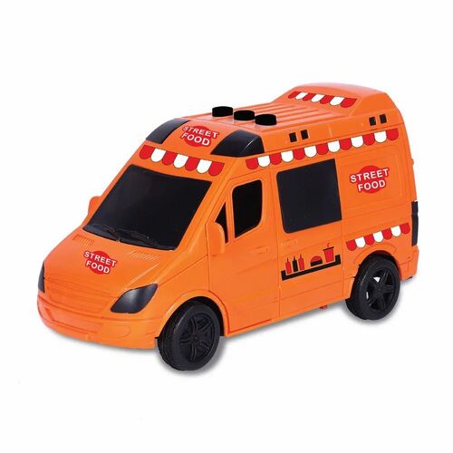 Food Truck Friction Van Friction-Powered Toy
