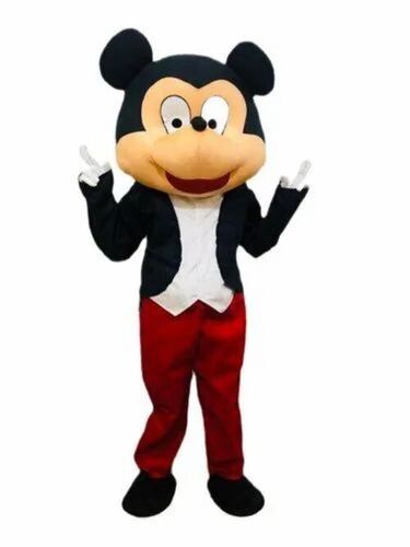 Kids Fancy Micky Mouse Cartoon Dress