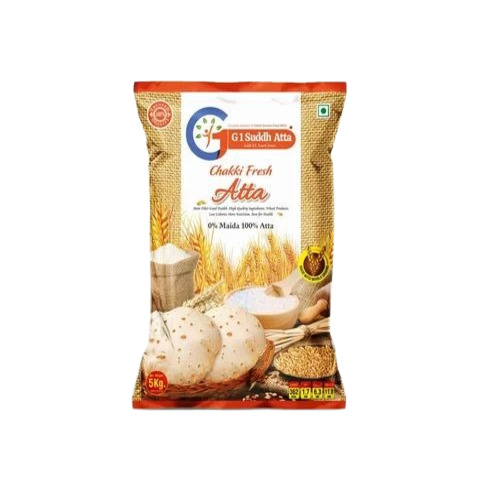 Printed Atta Packaging Pouch