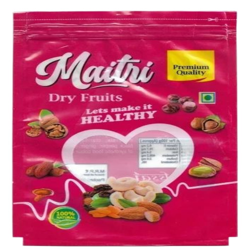 Printed Dry Fruit Packaging Pouch