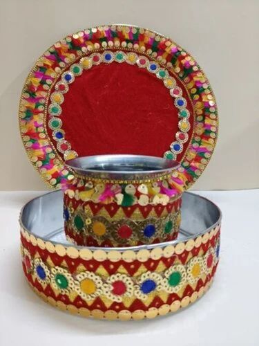 Traditional Karwa Chauth Thali Set