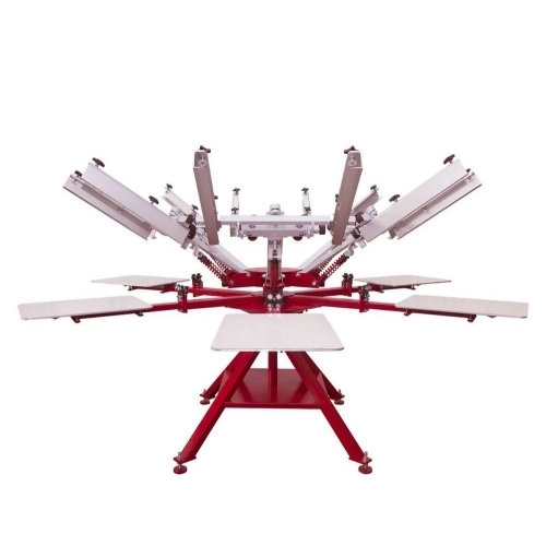 Color Coated T Shirt Screen Printing Machine