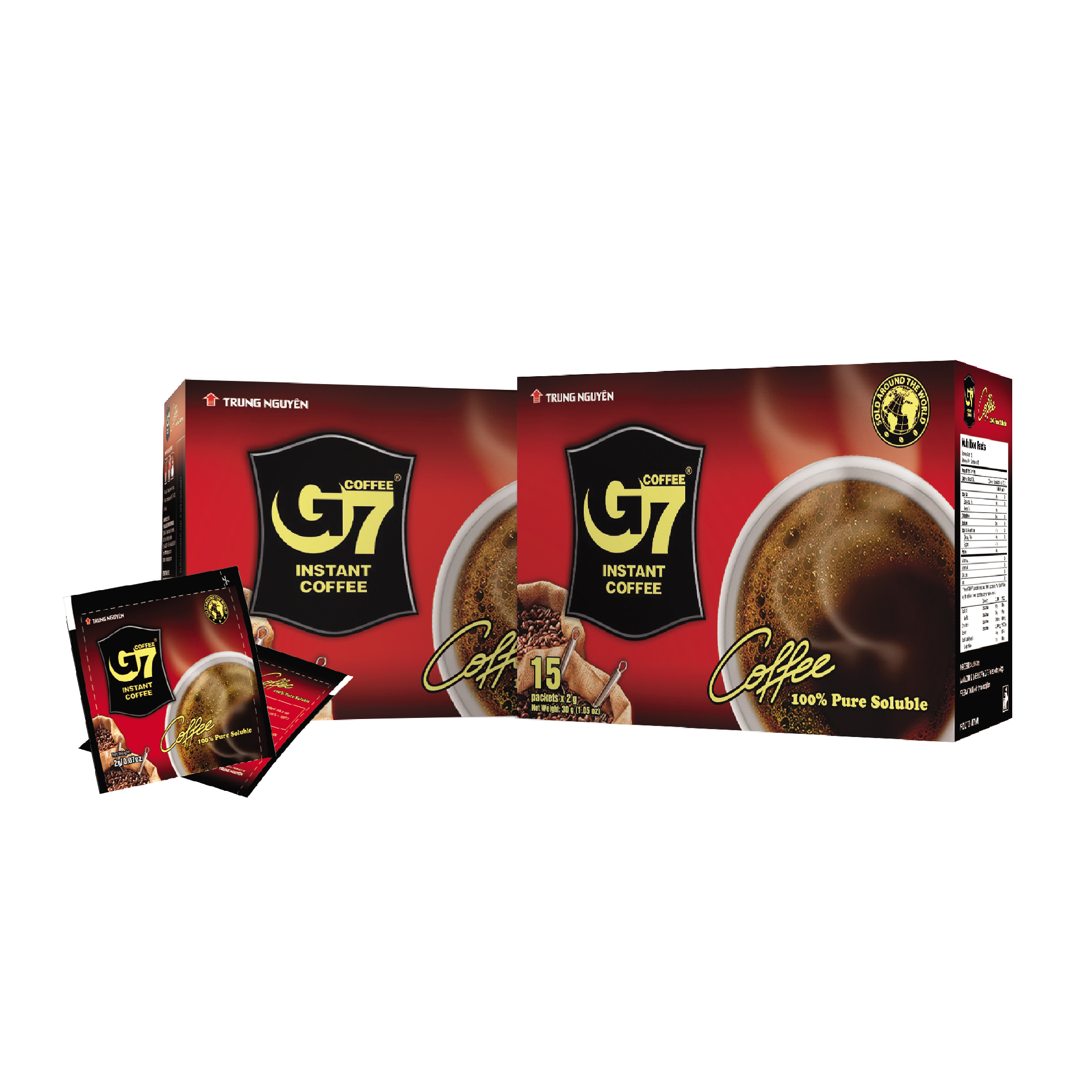 G7 Pure Black Instant Coffee - Feature: Sugar-Free