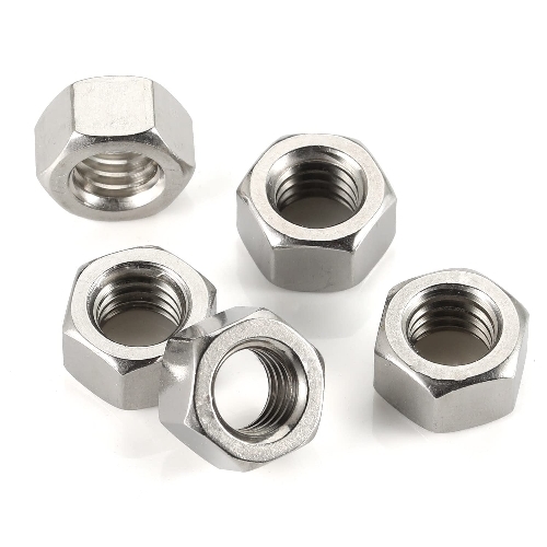 Ss Hex Nut - Stainless Steel 202/304/316, M3 to M16, Grey Color | Strong Industrial Usage, Weight 25 KG