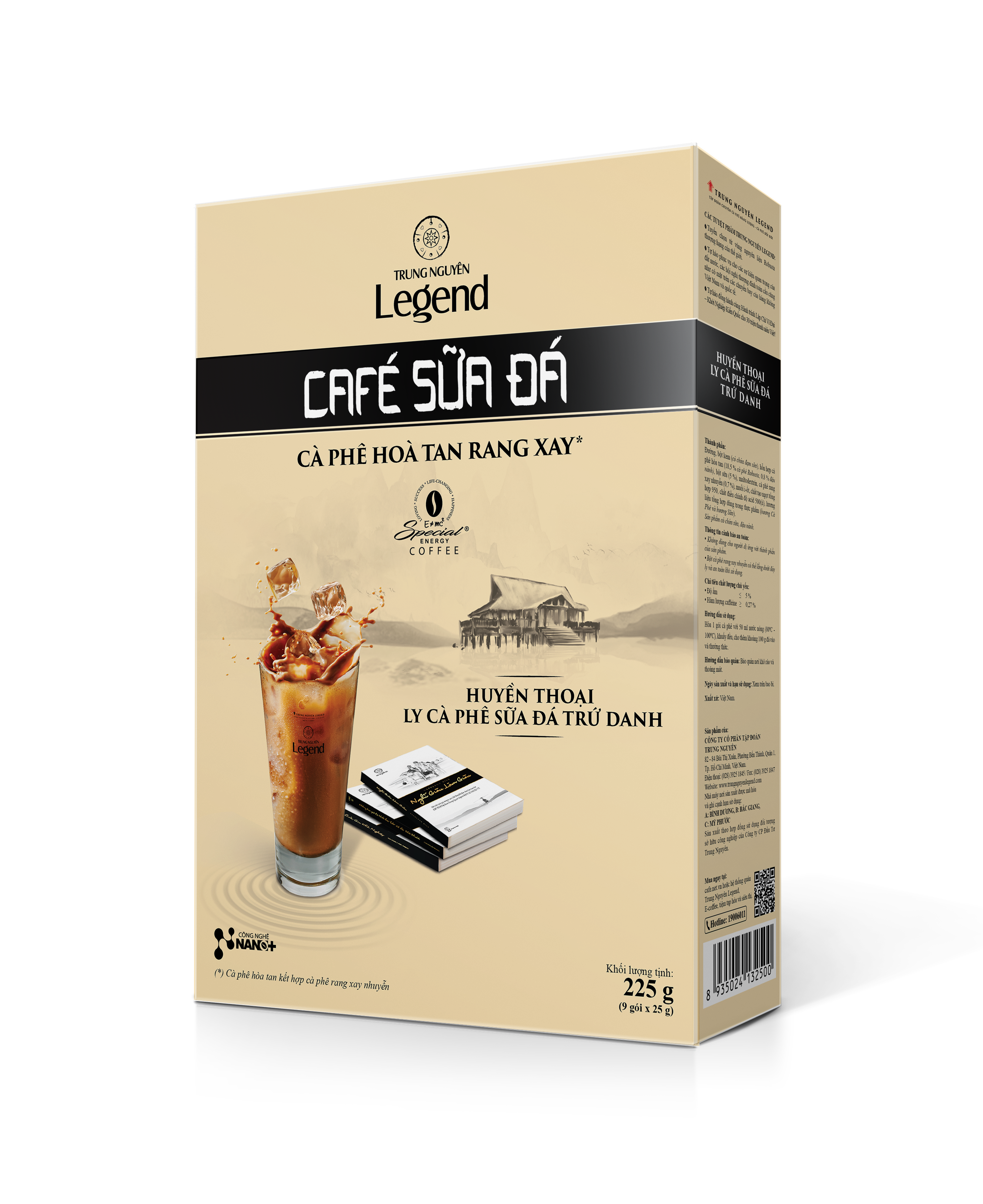 Trung Nguyen Legend Cafe Sua Da Instant Coffee - Flavor: Vanilla
