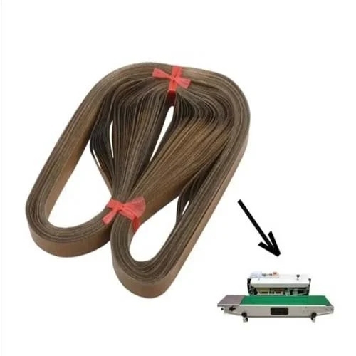 Band Sealing Machine Ptfe Belt - Color: Brown