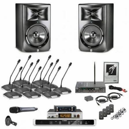 Black Audio Conferencing System