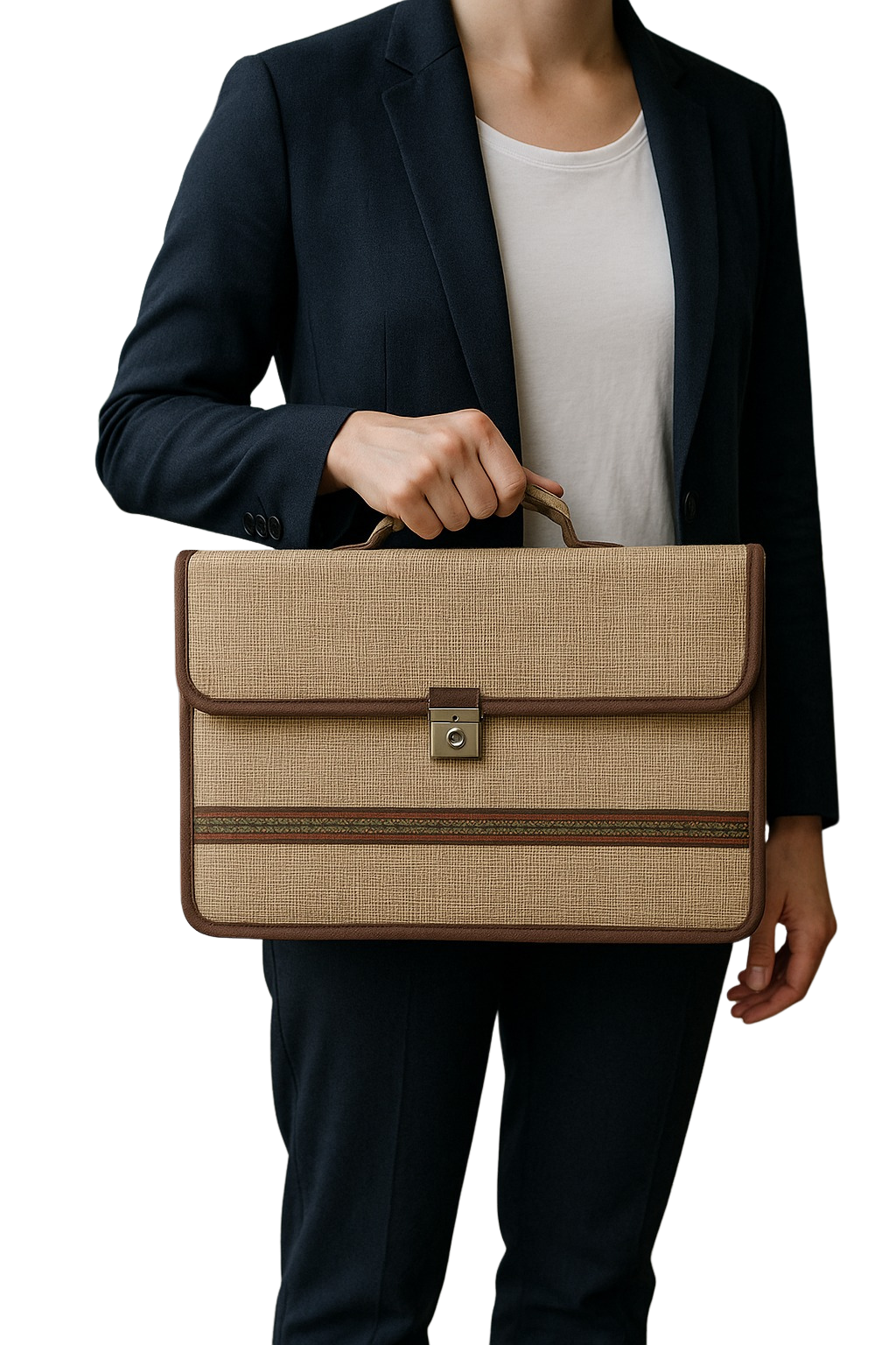 Handmade Brief Case Style Laptop Bag - Capacity: 10 Kg