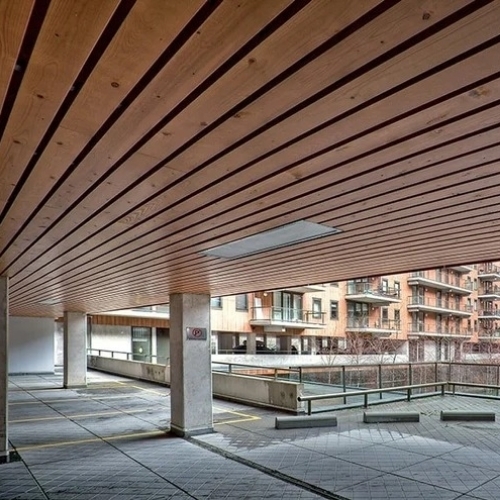 Outdoor Wooden Ceiling Panel