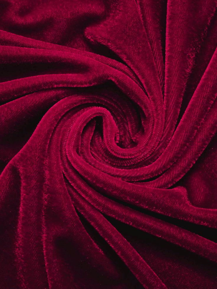 Ruby Red 99999 Gsm Designer Makhmal Velvet Fabric - Application: Home & Fashion