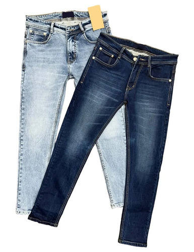 Men Regular Fit Denim Jeans