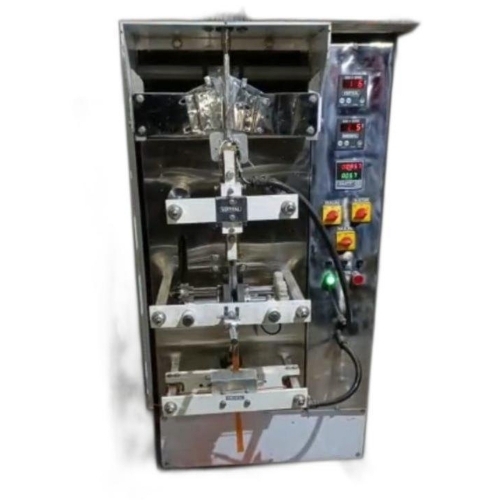 Pepsi Pouch Packing Machine - Stainless Steel Silver 240-440V | Automatic Durable Energy Efficient Precise Filling
