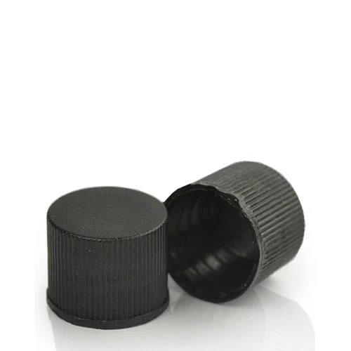 10mm Black Pp Cap Foil Liner To Fit Glass Vials