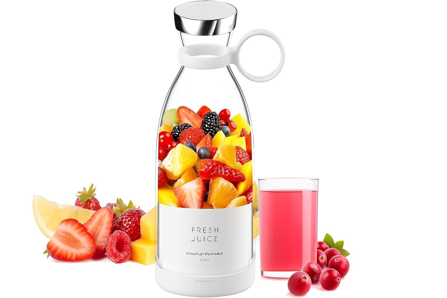 Niloni Portable Juicer Blenders - Capacity: 420 Milliliter (Ml)