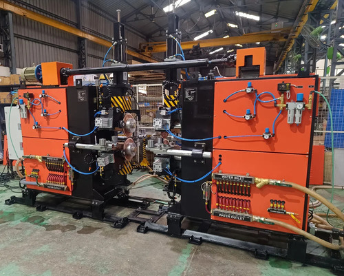 Seam Welding Machine - Metal Inverter-Based Air Cooling Floor Installation Multicolor | Easy to Operate Energy Efficient Manual Operation