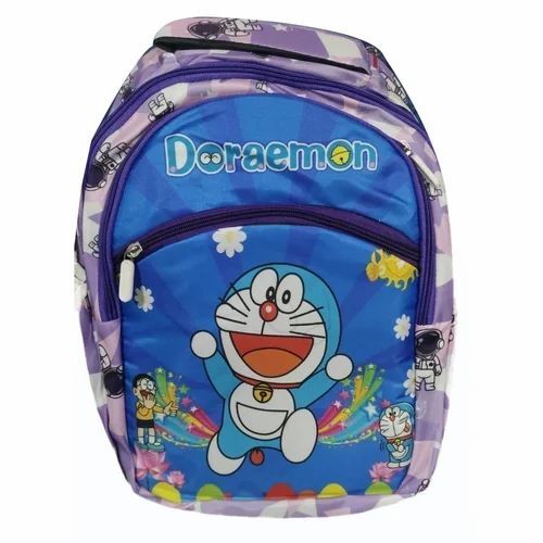 8 L Polyester Doraemon School Bag