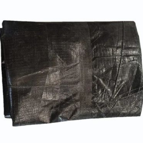 Black Hdpe Tarpaulin - Hdpe, Black, Waterproof Sheet | UV Resistant, Tear Resistant, Reinforced Edges, Lightweight Design