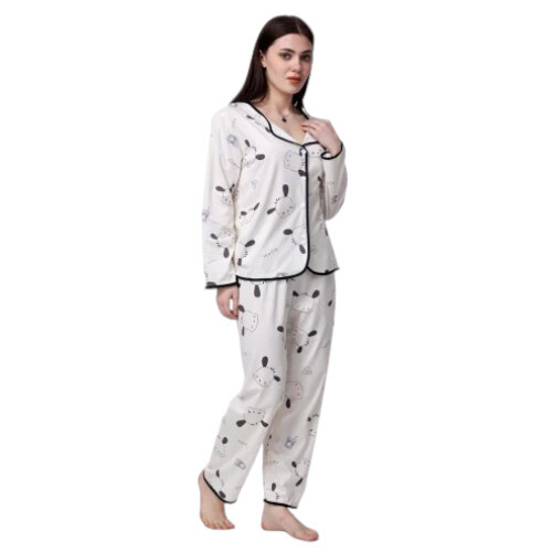 Cotton Printed Ladies Night Suit