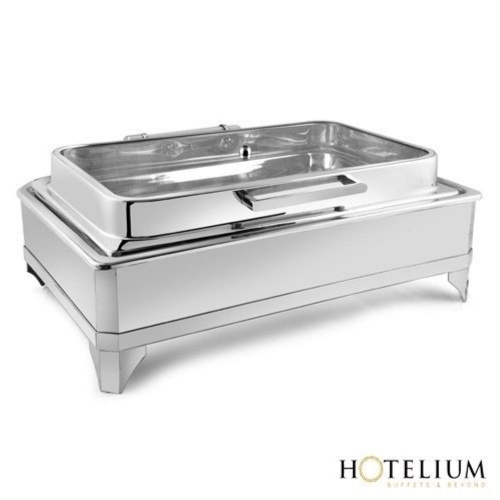 Full Glass Lid Chafing Dish