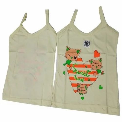 Kids Printed Cotton Camisoles