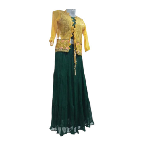 Ladies Designer Long Skirt and Top