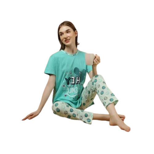 Ladies Printed Night Suit