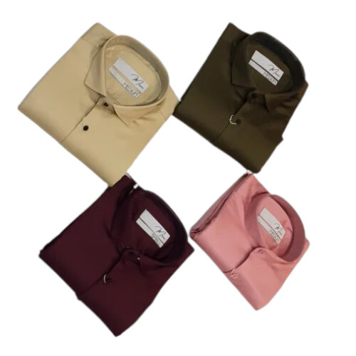 Mens Plain Formal Shirt