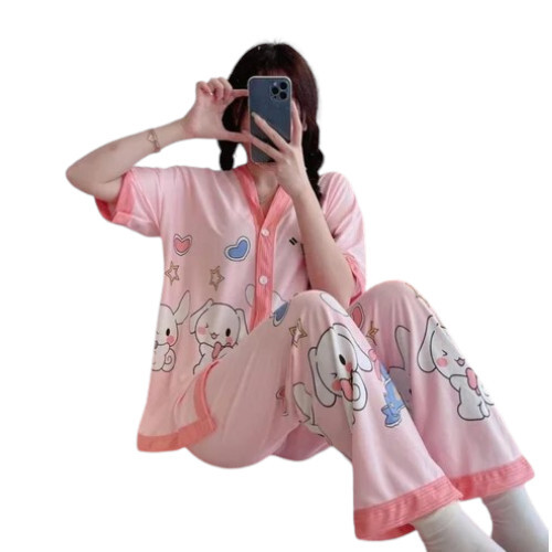 Printed Night Suits 2 Pc For Women