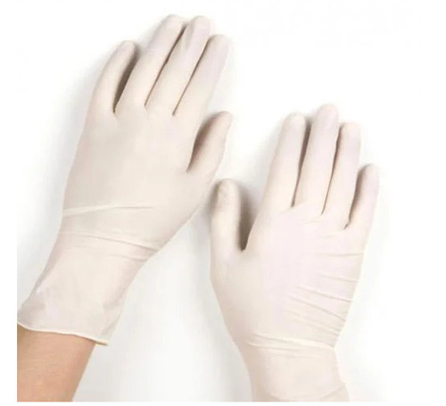 White Disposable Latex Hand Gloves