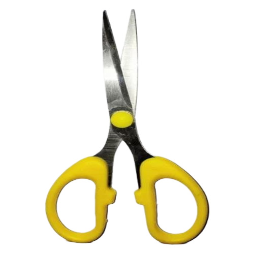 Yellow Plastic Scissor