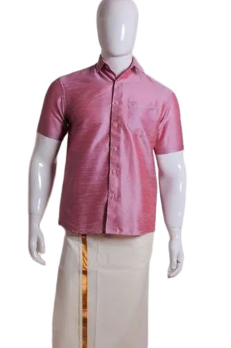 Half Sleeve Silk Shirts