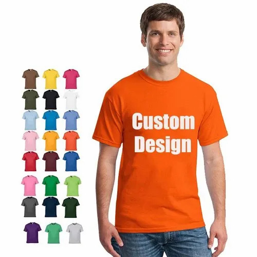 Mens Round Neck T Shirt