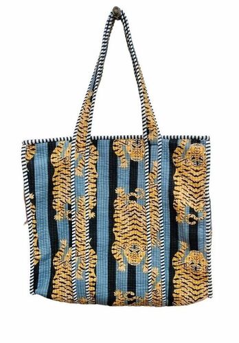 Printed Cotton Quilted Handbags