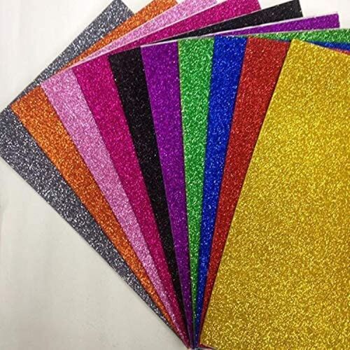 Glitter Sheets A4 - Color: Multi Color