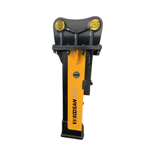 Hydraulic Rock Breaker - Color: Yellow