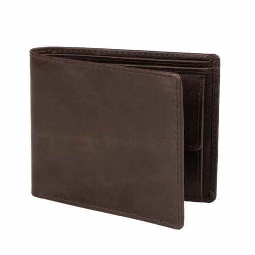 Men Plain Leather Wallet