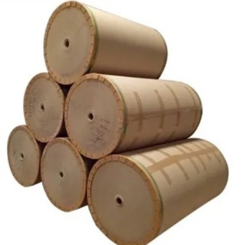 Mg Ribbed Kraft Paper Roll - 80 GSM 110cm Brown 1mm Thickness | Moisture Proof Durable Lightweight Eco Friendly