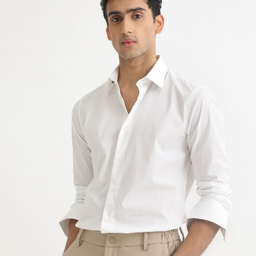 Plain White Mens Shirts