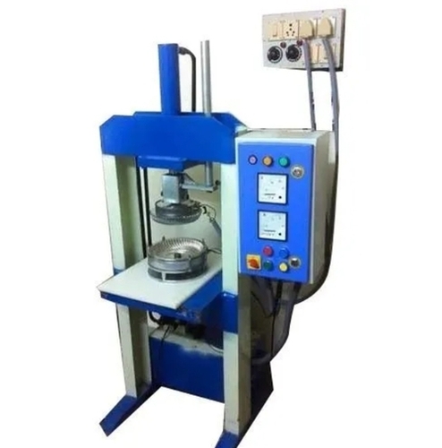 Semi-Automatic Double Die Dona Pattal Machine