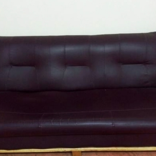 Wooden sofa